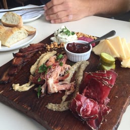 The French Bulldog signature dishes Charcuterie Board
Pork Belly
Steak Frites
